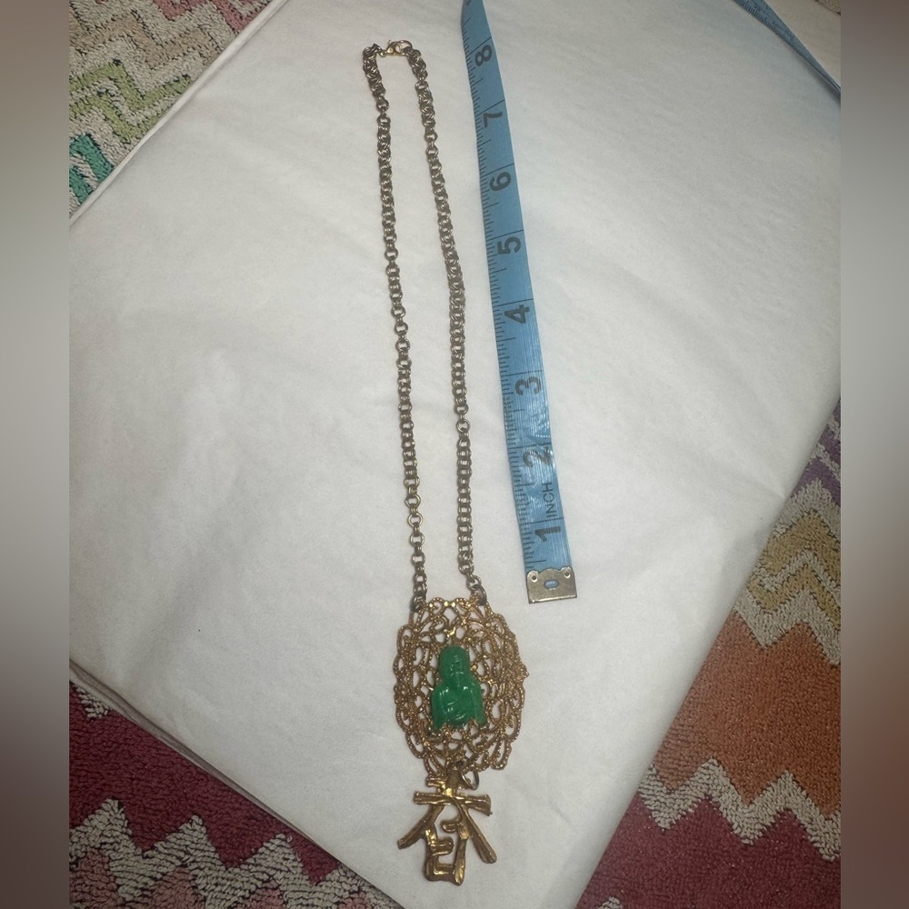 Vintage costume necklace. I believe it says “spring” - Picture 6 of 6
